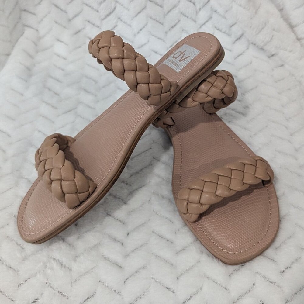 DV by Dolce Vita Size 8.5 New Jocee Double Band Slide Sandals
